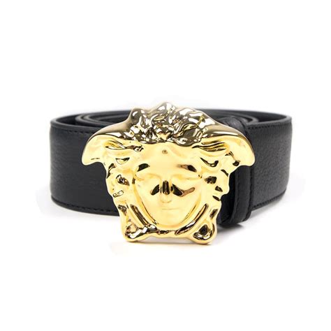 versace made in italy belt|Versace medusa head belt.